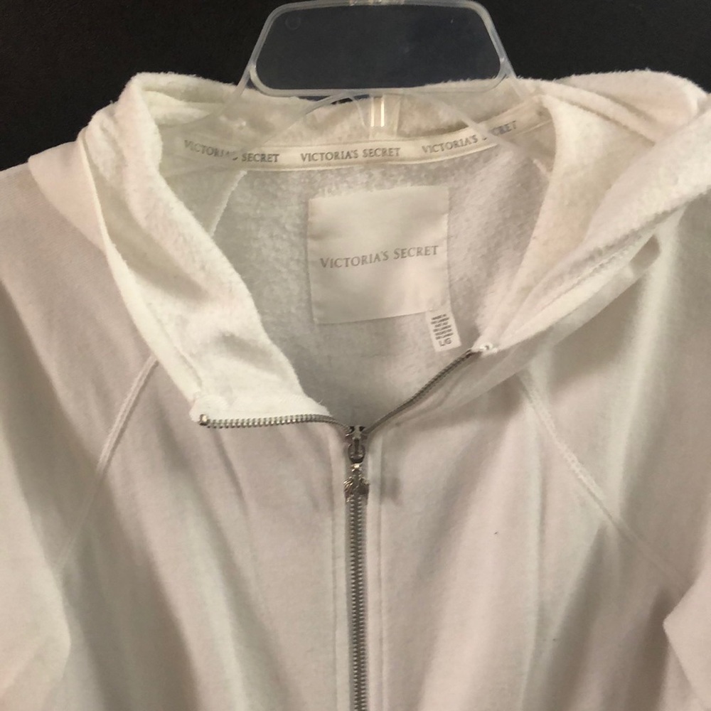 White sweat suit